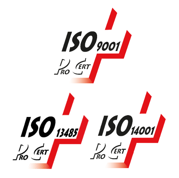 Contrôle qualité, certifications ISO 9001, 13485 UL