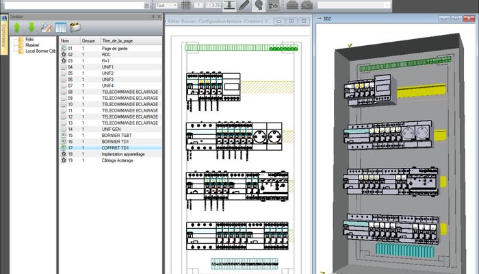 3D ELECTRICAL SWITCHBOARD CONCEPTUALIZATION